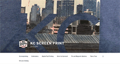 Desktop Screenshot of kcscreenprint.com