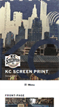 Mobile Screenshot of kcscreenprint.com